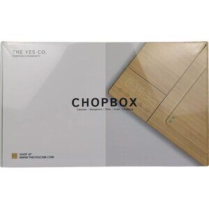 ChopBox Smart Cutting Board The Yes Company New Sealed Knife Sharpener Scale